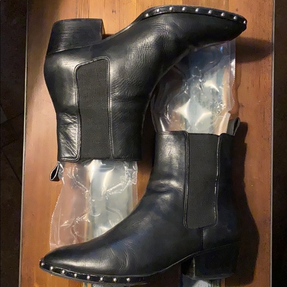 All Saints Shoes - All Saints Ellis Chelsea Boots with Studs 39